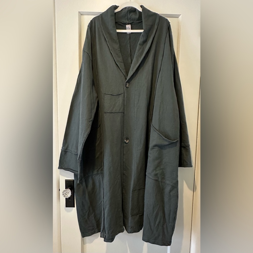 Blue Fish Opera Coat in Atlas - Picture 2 of 7